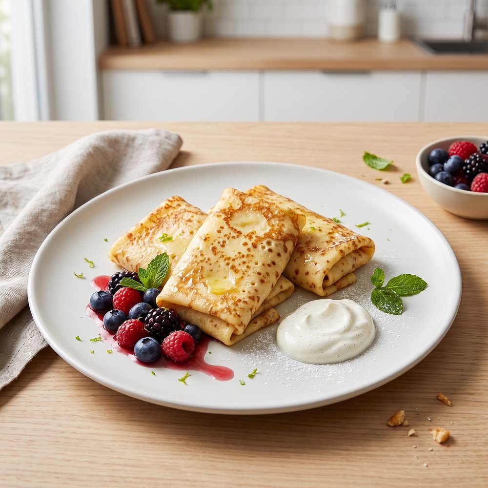 Marylyn's Cheese Blintzes