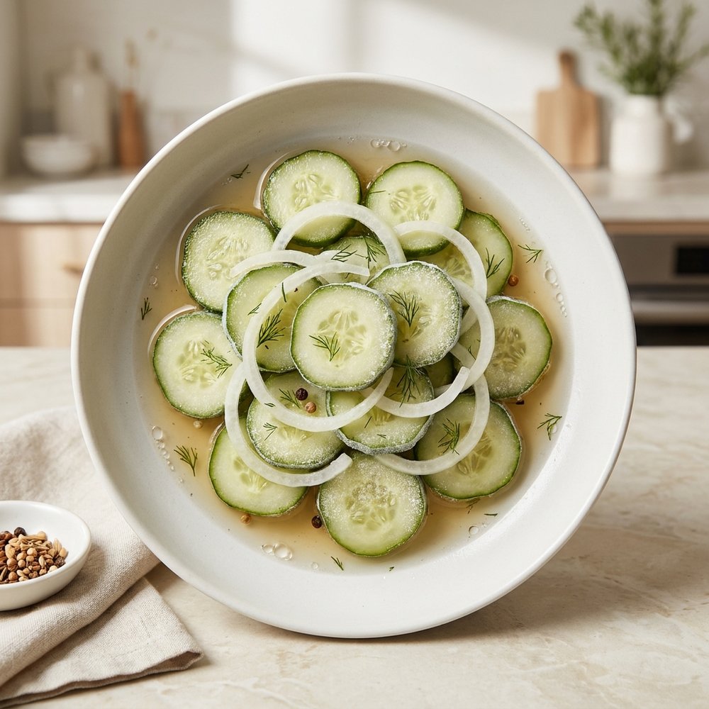 Ma's Make-Ahead Freezer Pickles