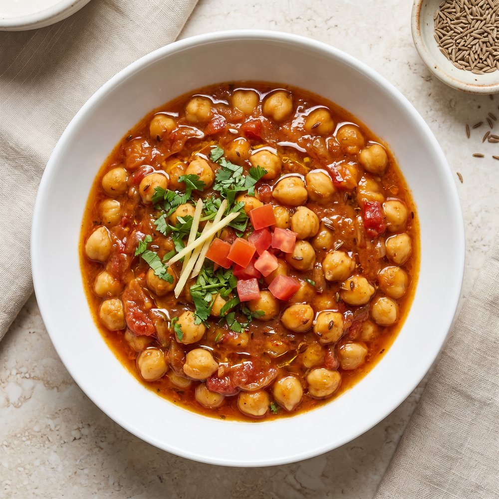 Masala Chickpeas (Chole)