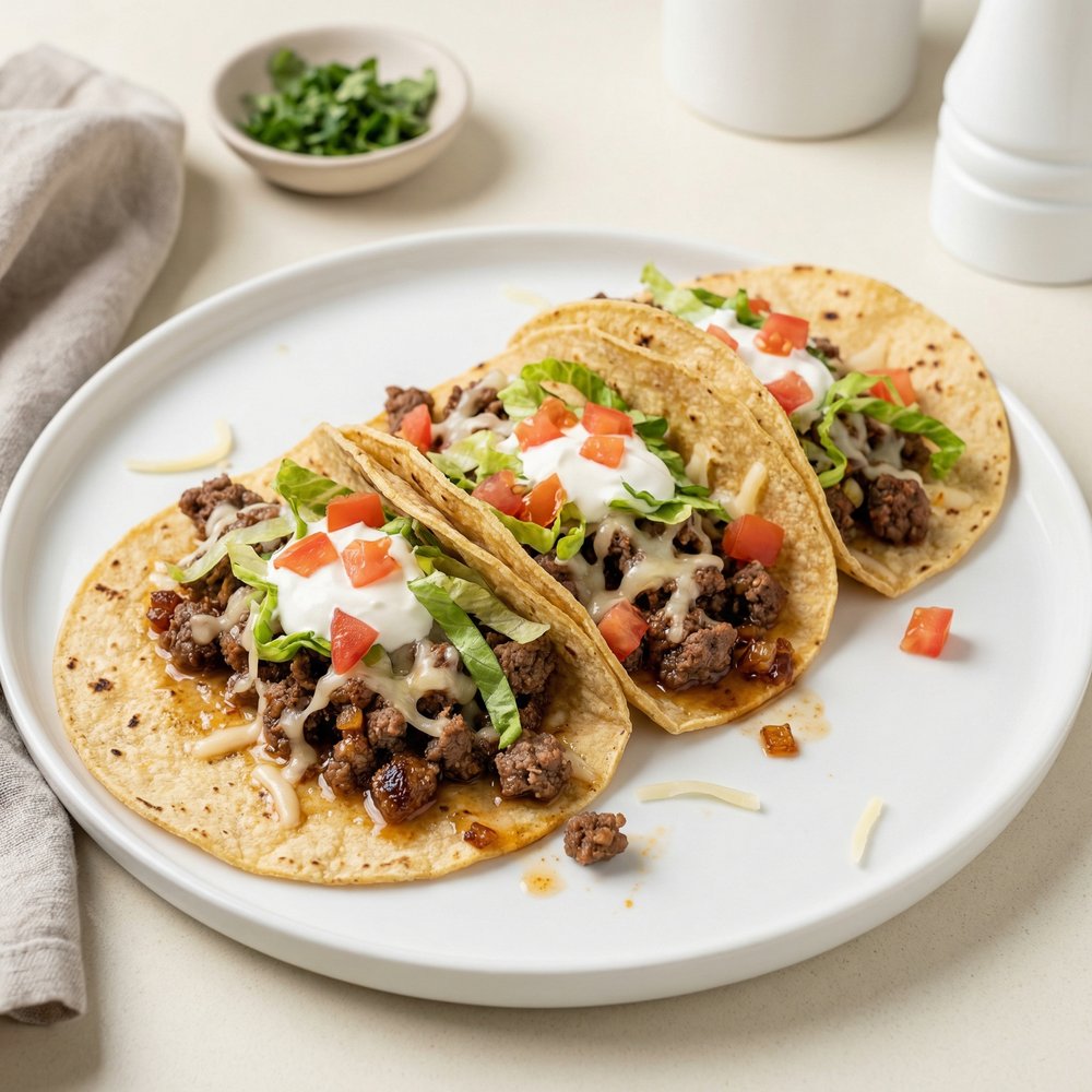 Matamoros-Style Beef Tacos
