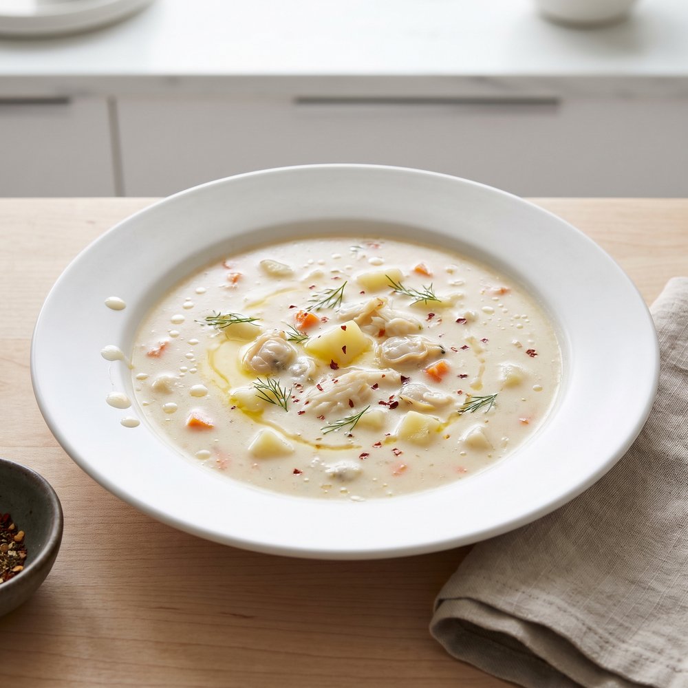 Matt's Creamy Crab and Clam Bisque