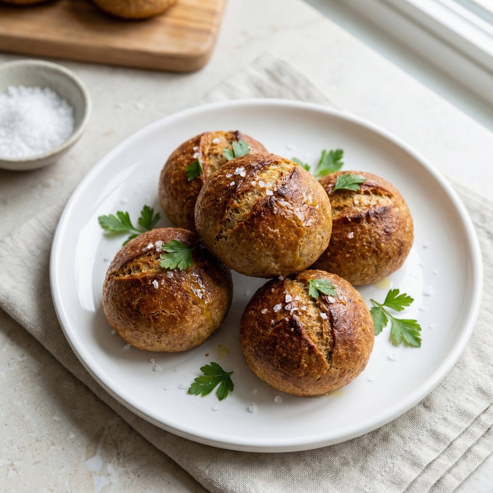 Matzo Meal Passover Dinner Rolls