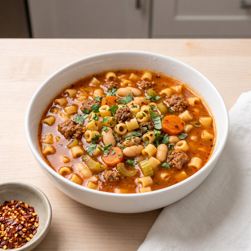 MeMe’s Pasta e Fagioli Soup