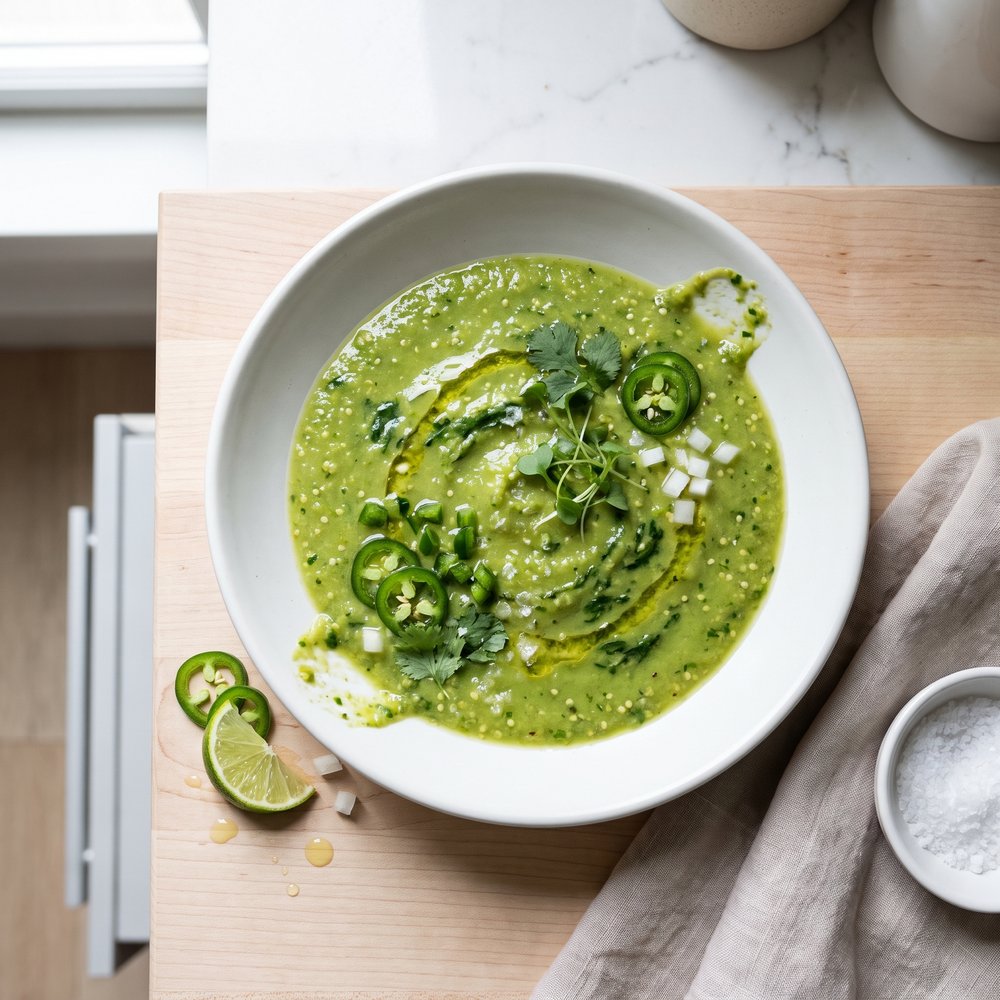 Mean Green Guacamole Salsa