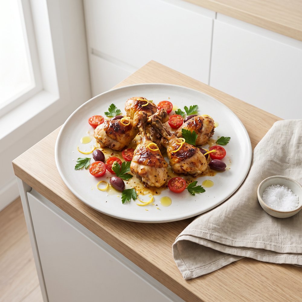 Mediterranean Chicken Lollipops