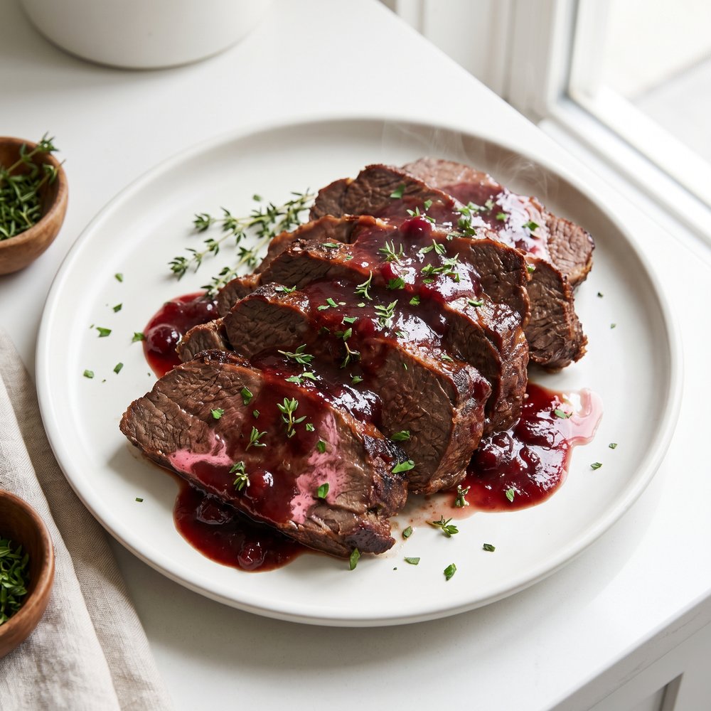 Michelle’s Cranberry-Braised Pot Roast