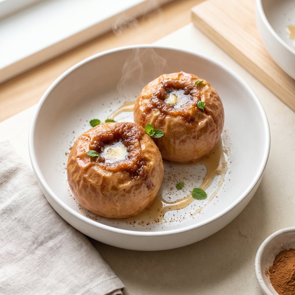 Microwave Baked Apples
