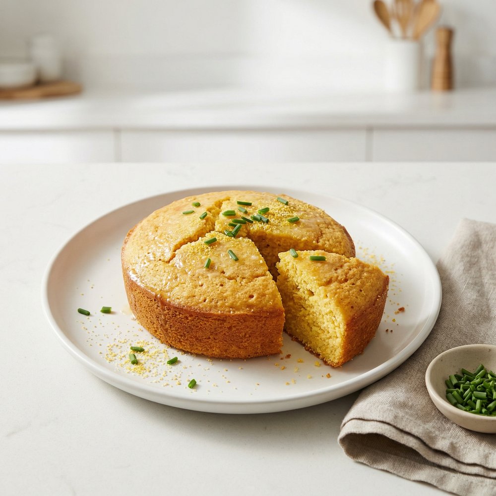 5-Minute Cornbread in the Microwave