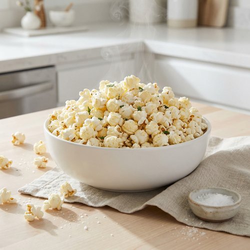 Brown-Bag Microwave Popcorn