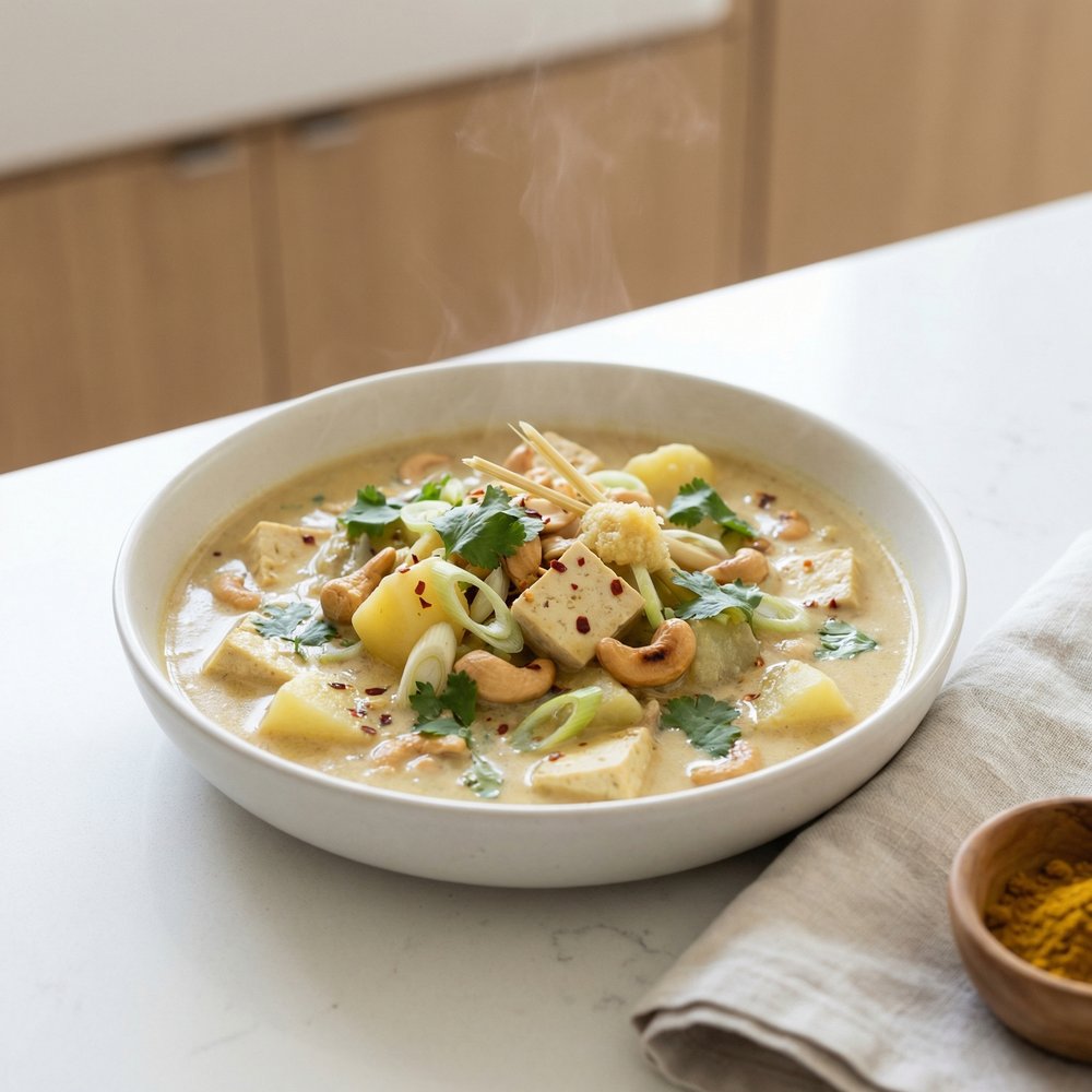 Creamy Coconut Tofu Curry (Mild)