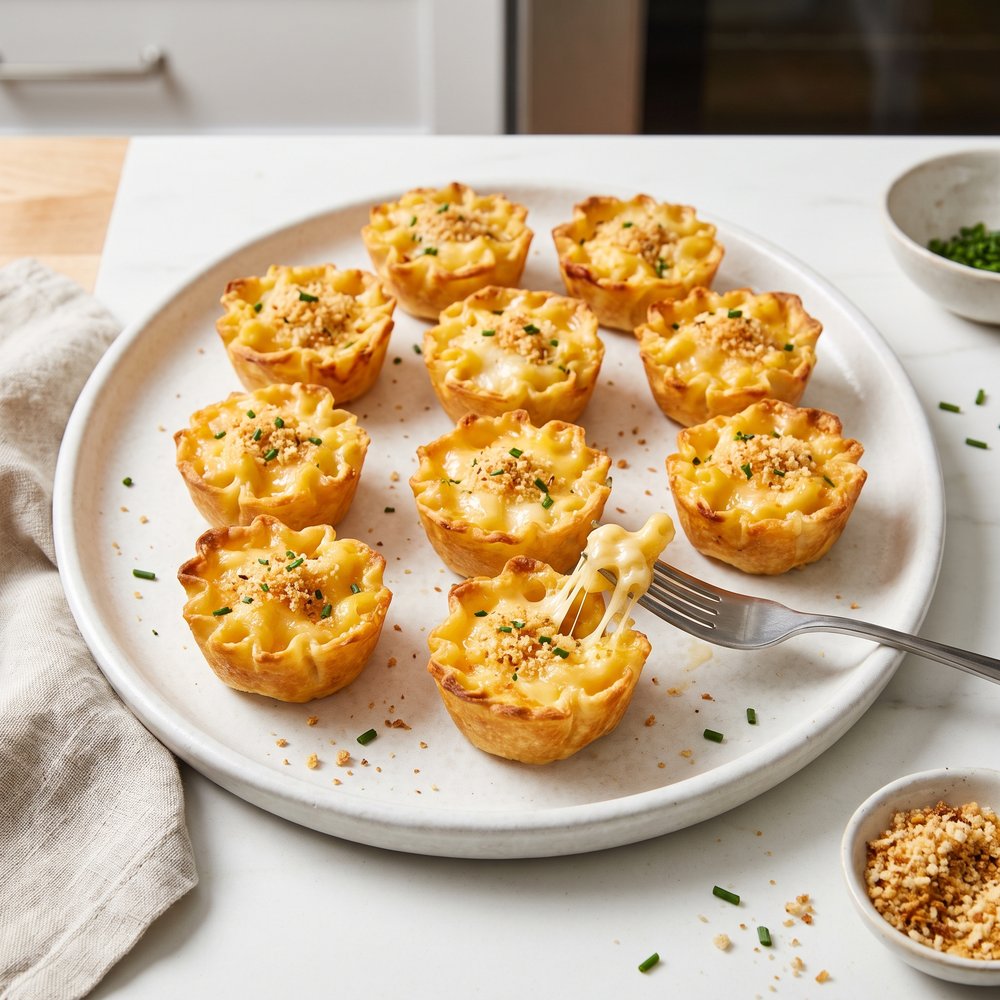Mini Mac and Cheese Cups