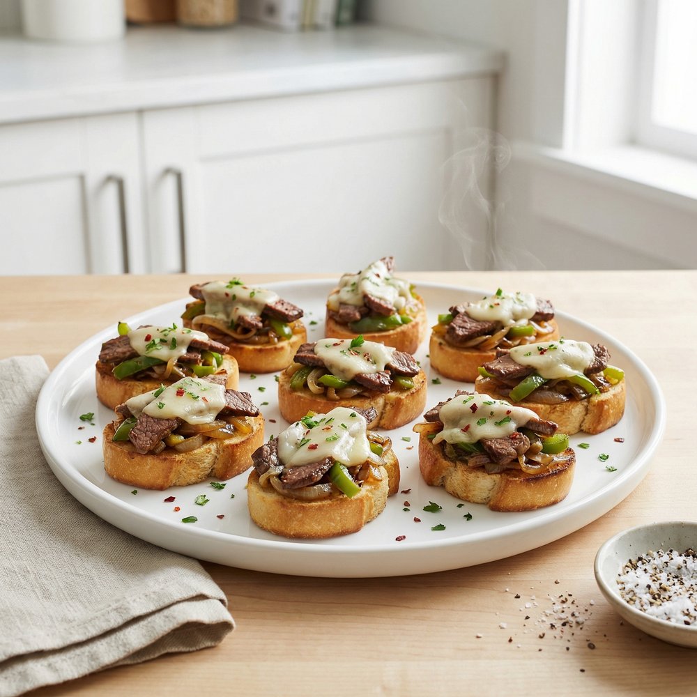 Mini Philly Cheesesteaks