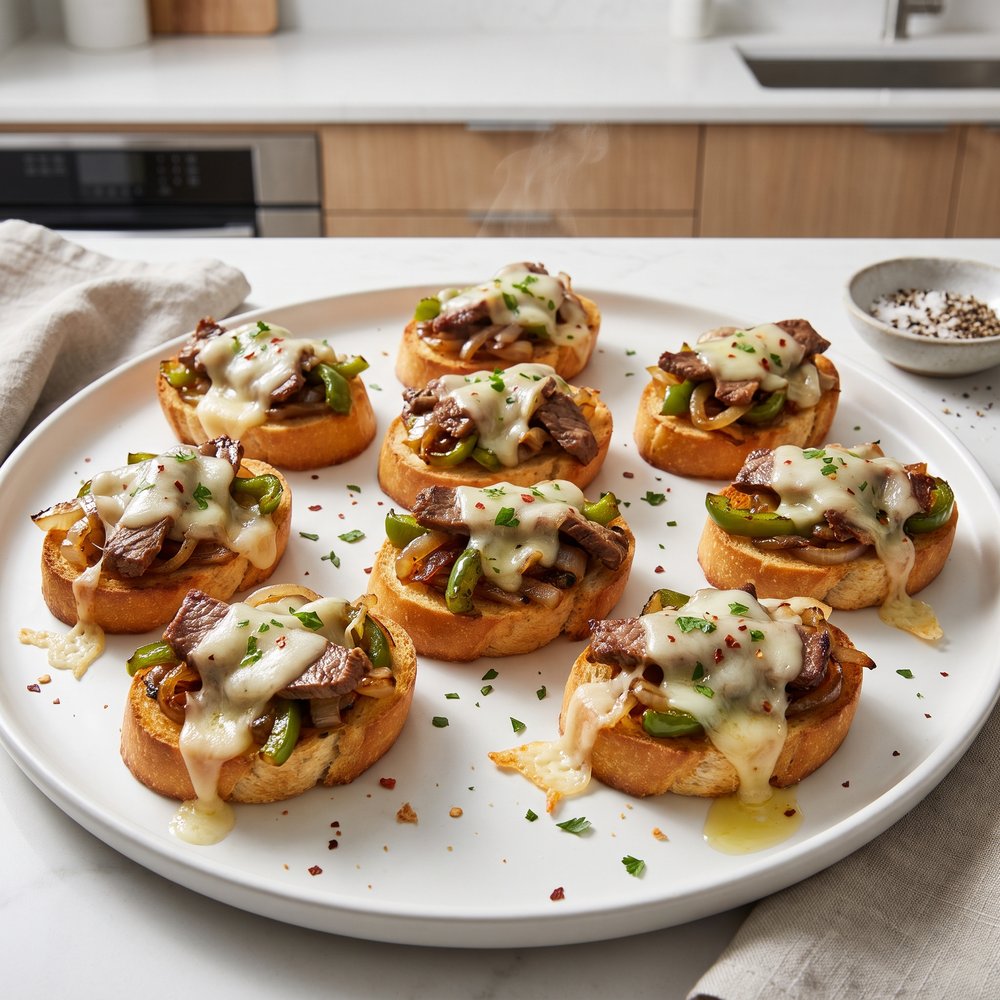 Mini Philly Cheesesteaks