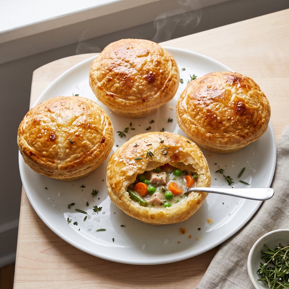 Mini Turkey Pot Pies