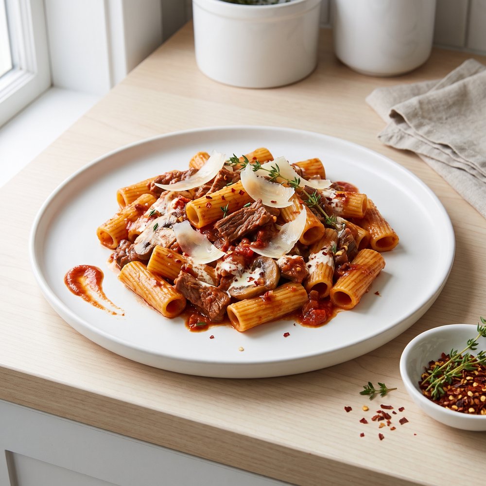 Miso Gochujang Beef Ragu