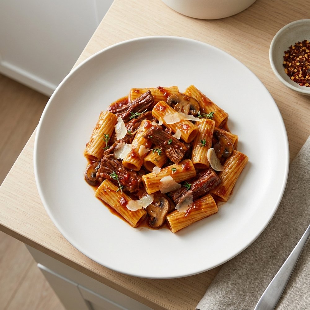 Miso Gochujang Beef Ragu