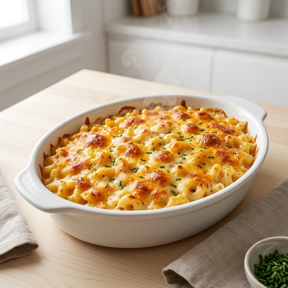 Mom's Oven-Baked Mac and Cheese