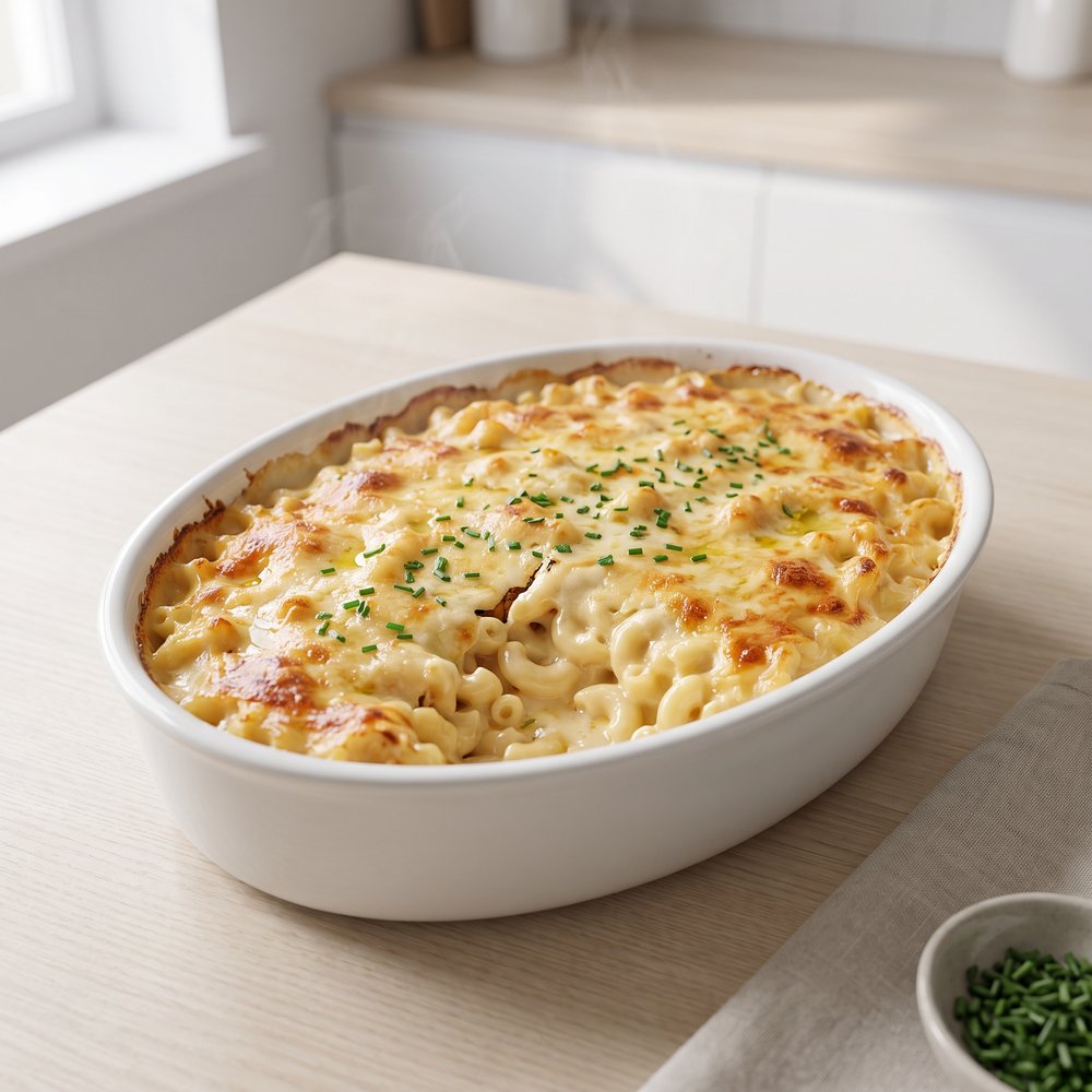 Mom's Oven-Baked Mac and Cheese