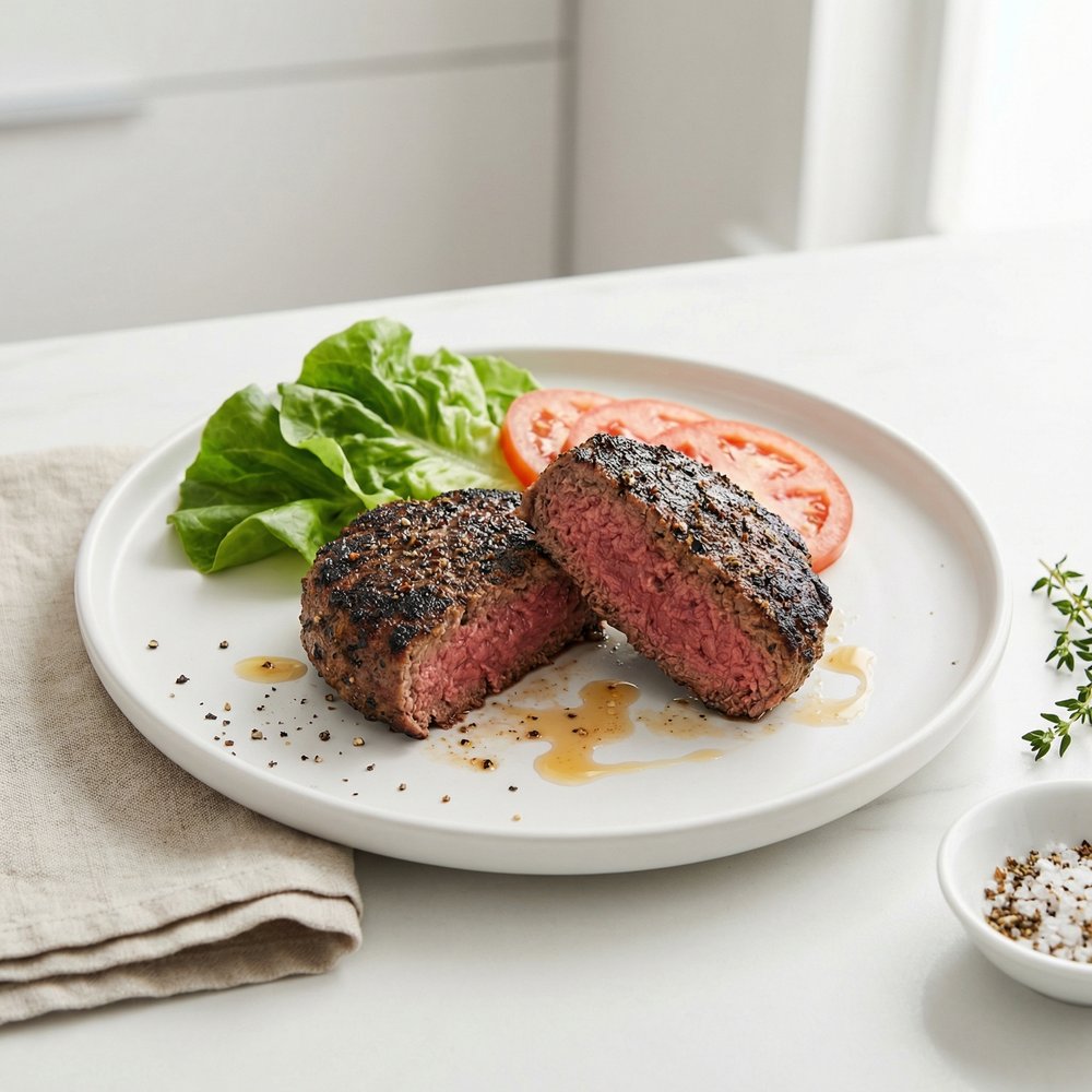 Montreal-Seasoned Steakhouse Burgers