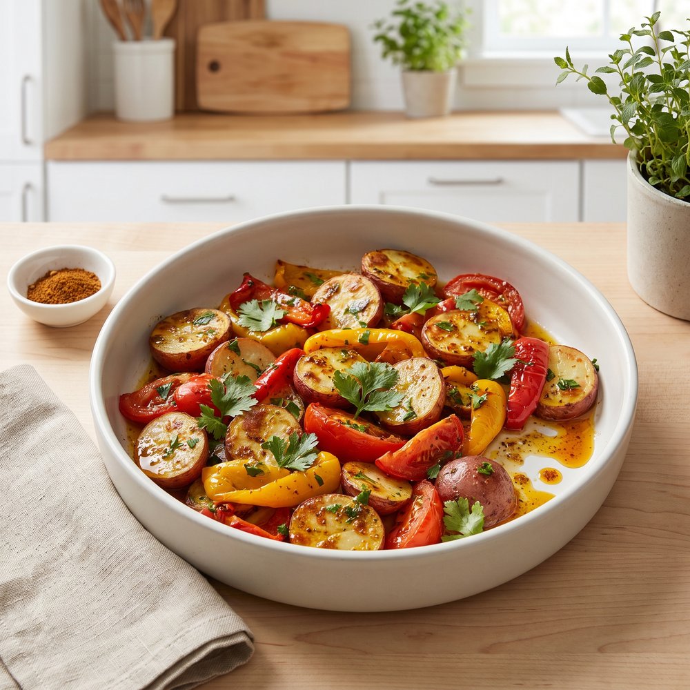 Moroccan-Spiced Potato Bake