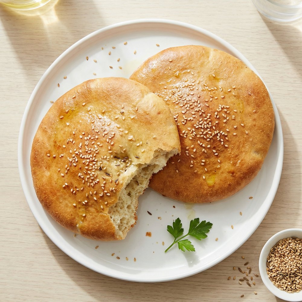 Moroccan Khobz Ksra Flatbread
