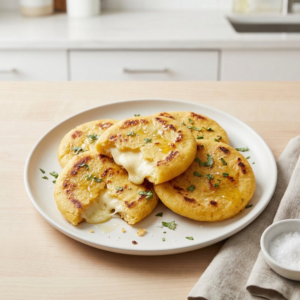 Cheese-Filled Arepas