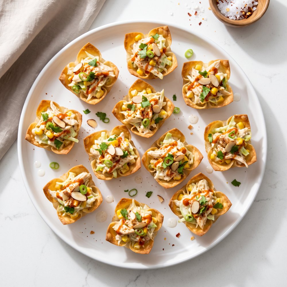 Muffin-Tin Deconstructed Egg Rolls