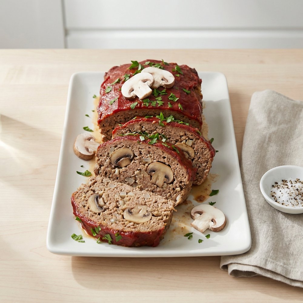 Beef and Mushroom Loaf