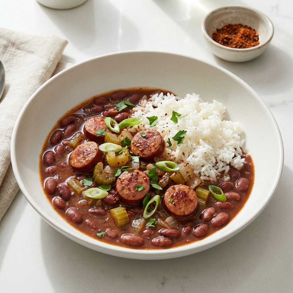 Classic New Orleans-Style Red Beans with Rice