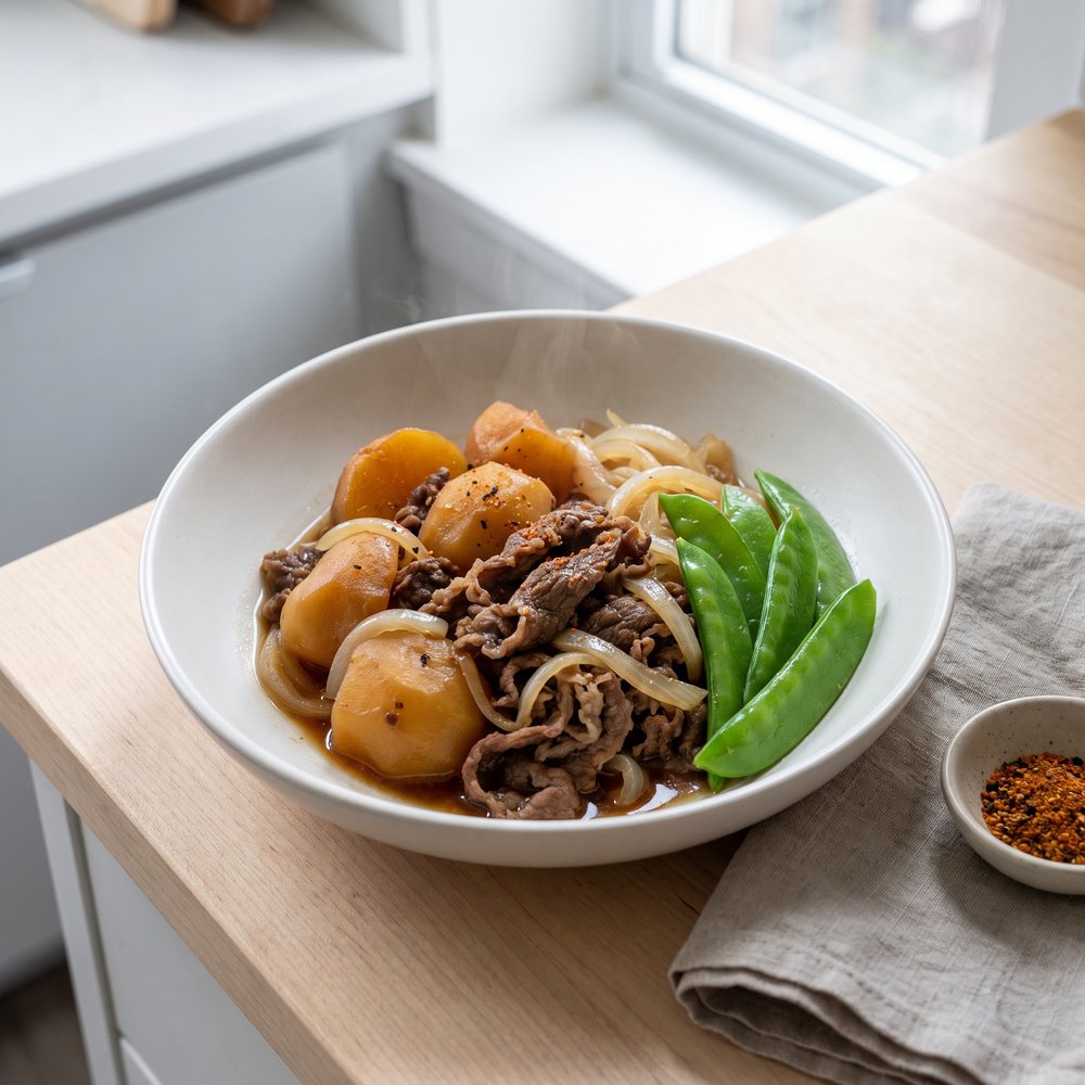 Nikujaga (Japanese-Style Meat and Potatoes)