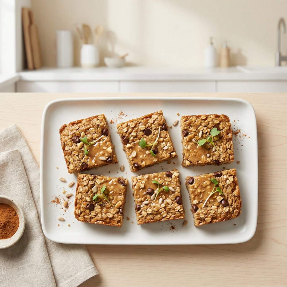 Chewy Oatmeal Power Bars