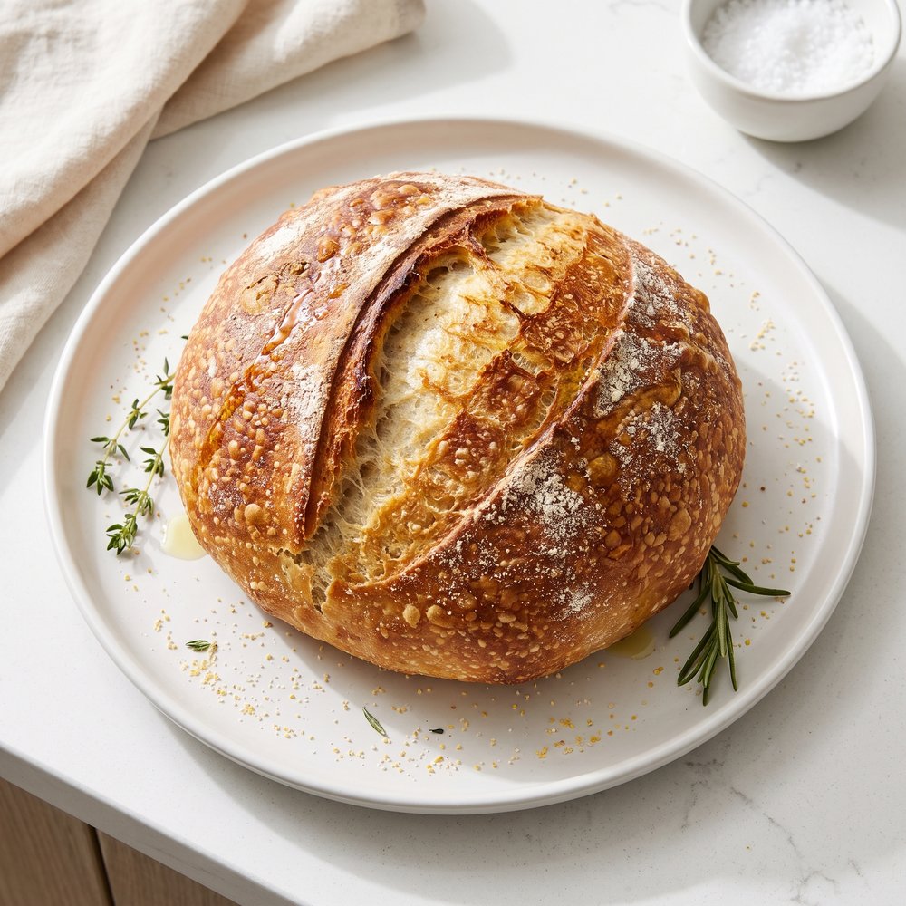 No-Knead Beer Loaf