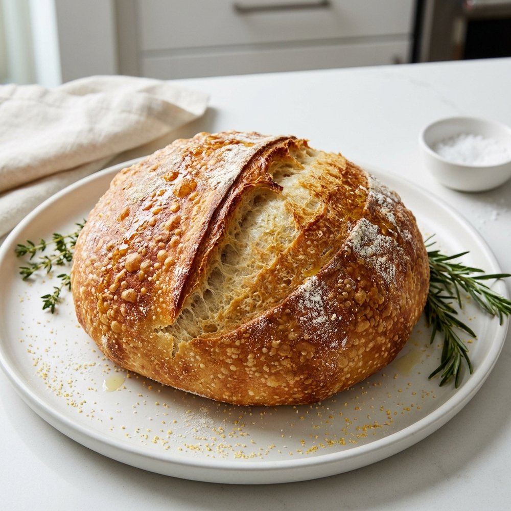 No-Knead Beer Loaf
