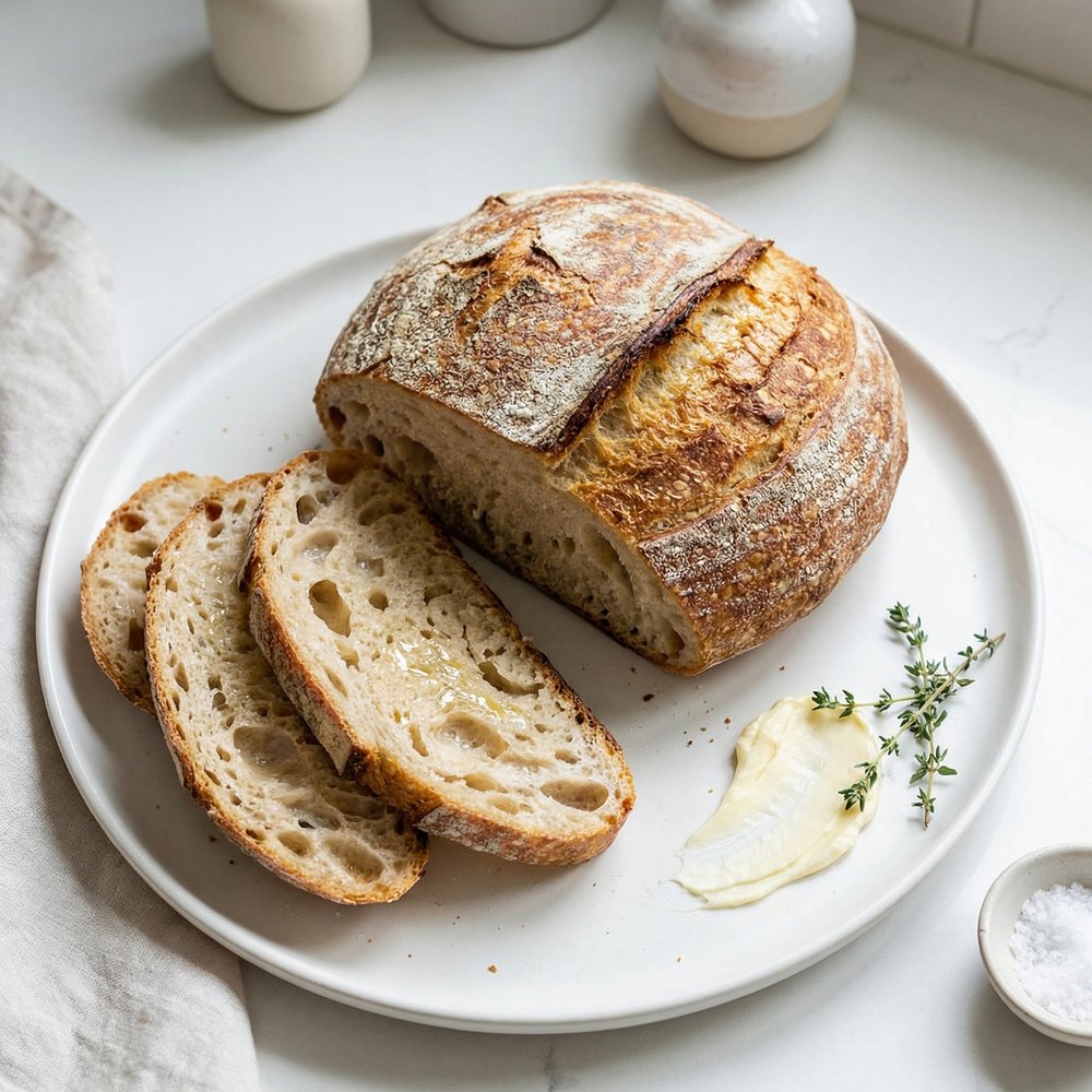 Effortless Rustic Bread