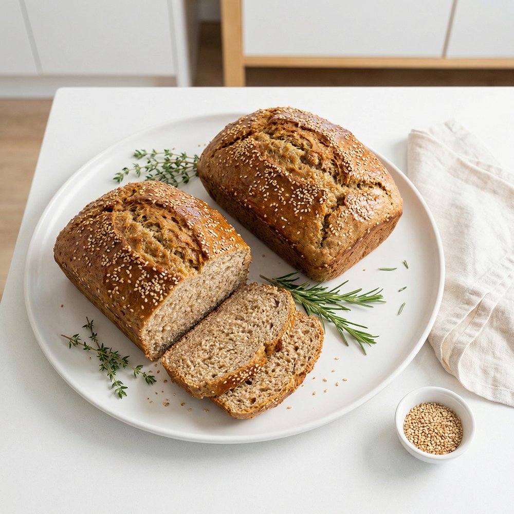 Simple Spelt Loaf Bread