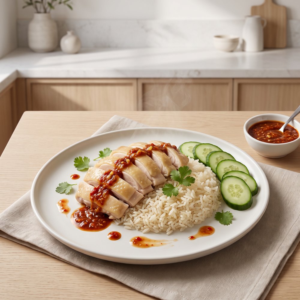 Nong's Thai Chicken and Rice (Khao Man Gai)