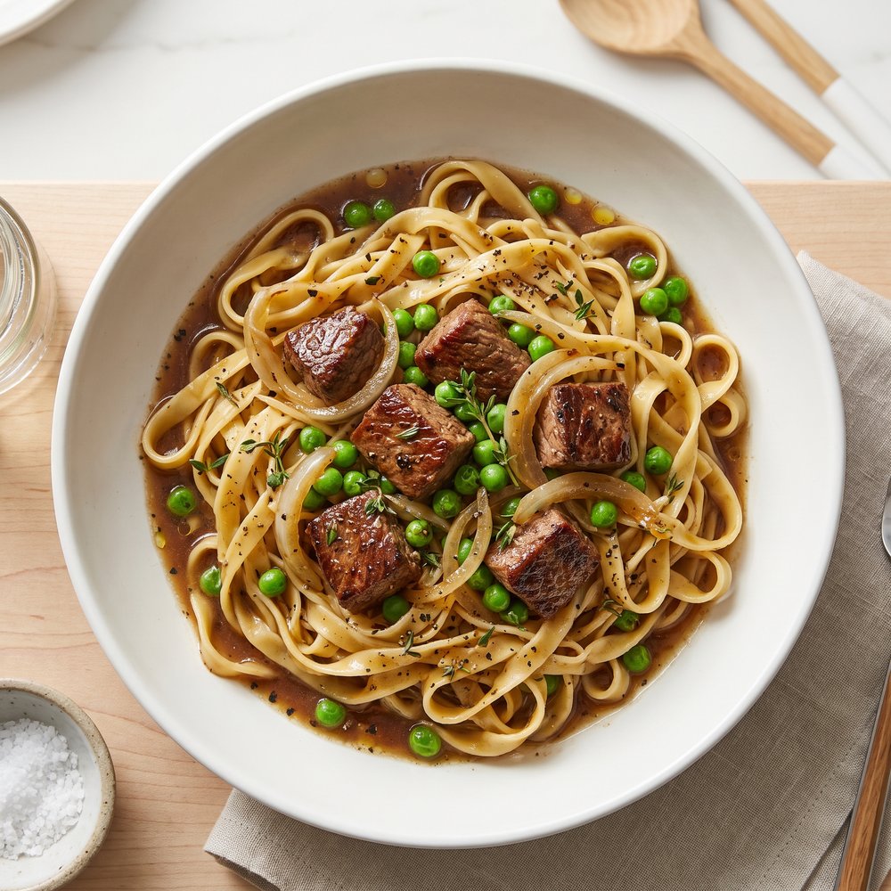 Noodles with Tender Beef