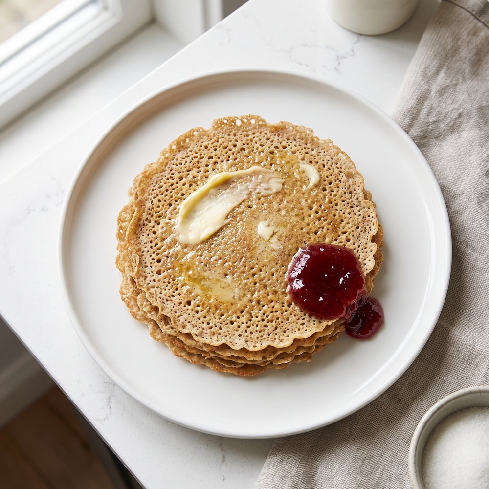 North Staffordshire Oat Pancakes
