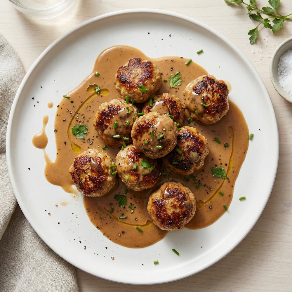 Bjarne's Nordic Meatballs in Creamy Gravy