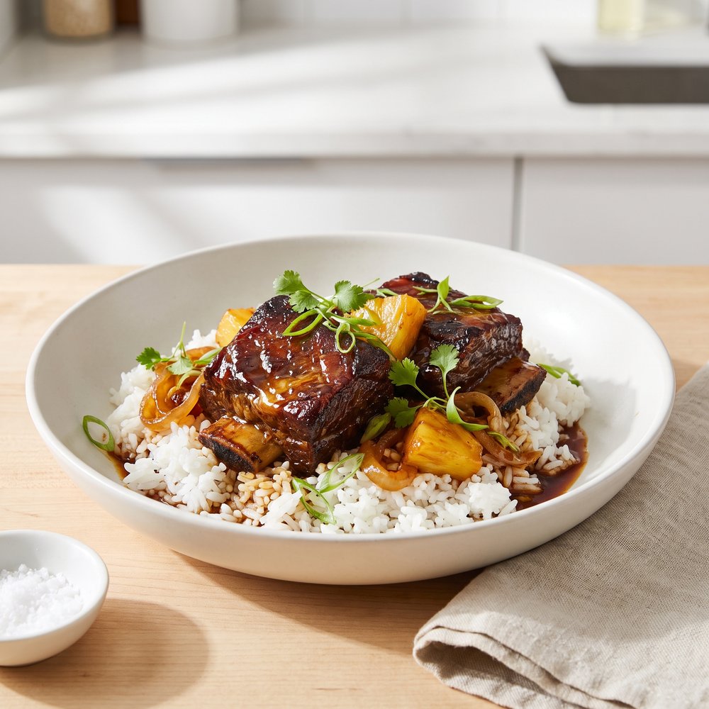 Not-Barbecued Short Ribs