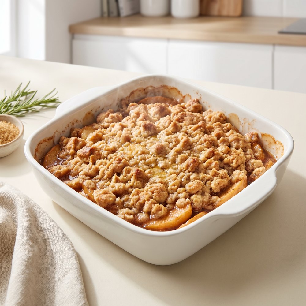 Oat-Free Apple Crisp