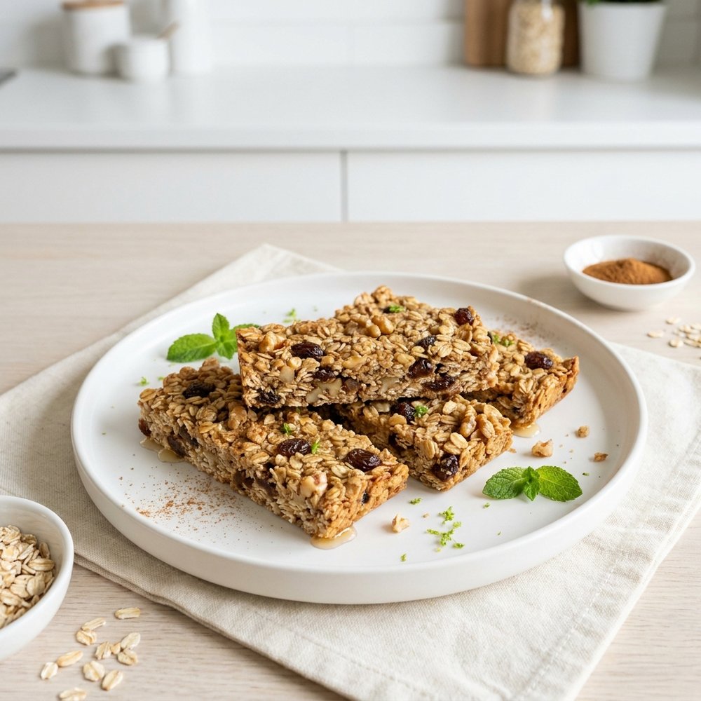Oatmeal Raisin Granola Bars