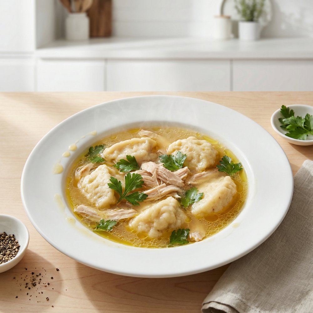 Classic Chicken with Homemade Dumplings