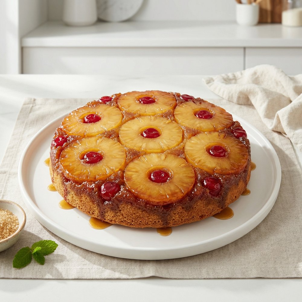 Classic Pineapple Upside-Down Cake from Scratch