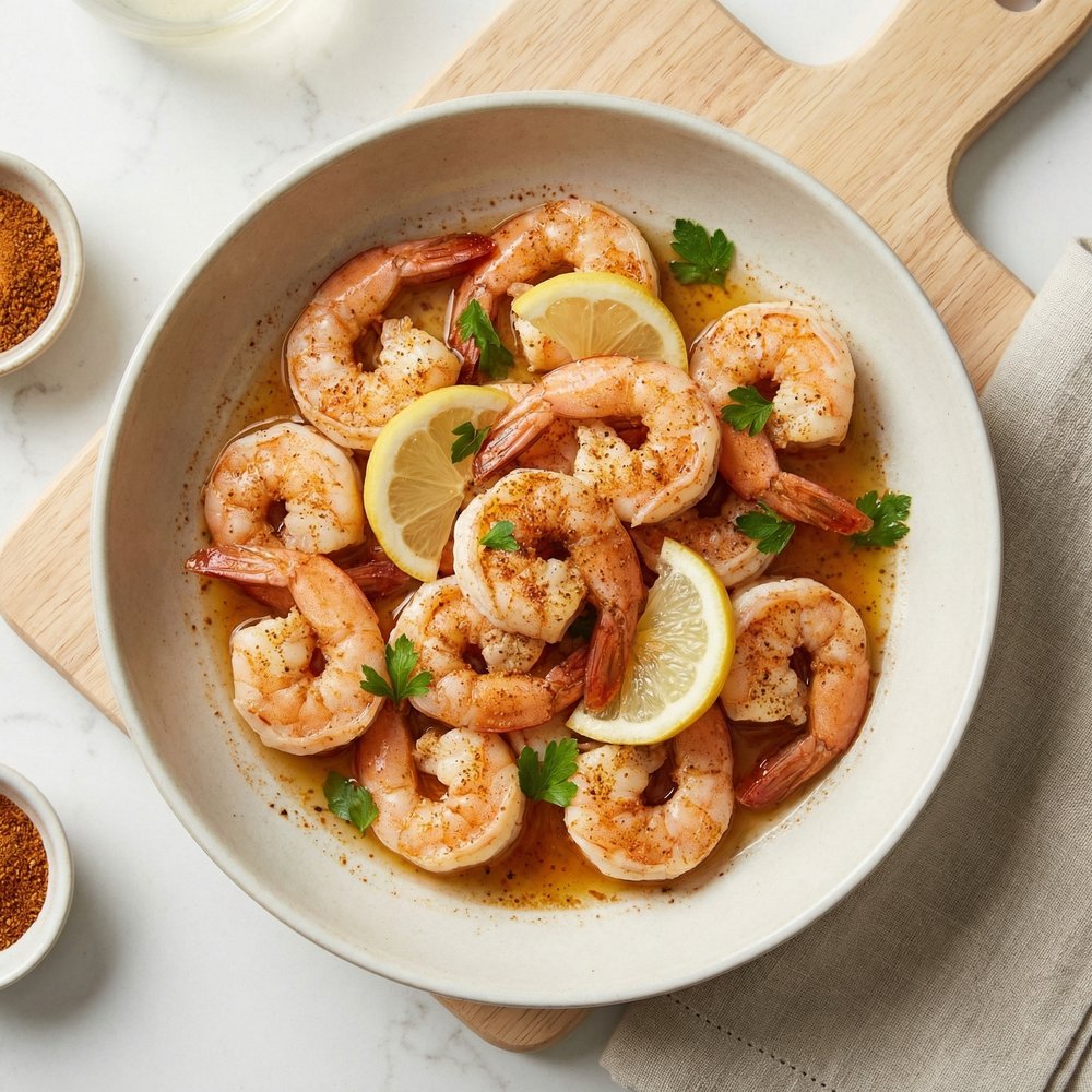 Old Bay Steamed Shrimp