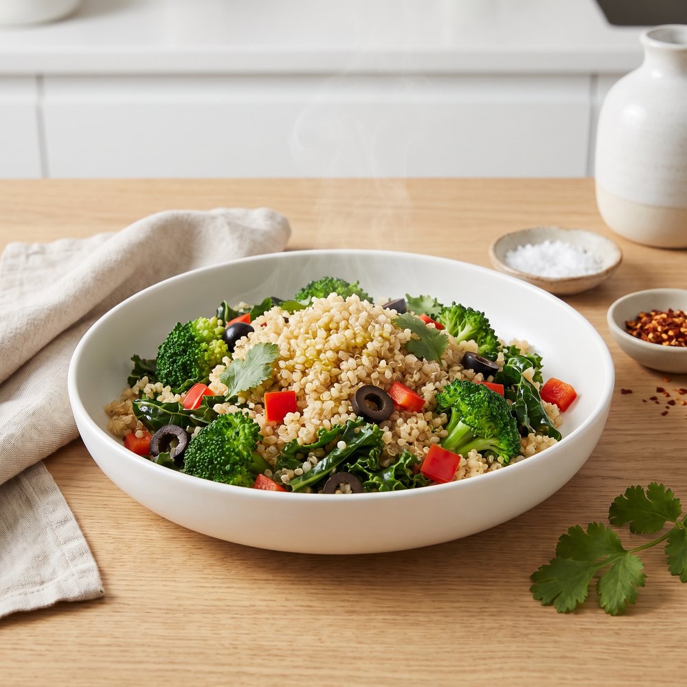 One-Pan Quinoa Veggie Salad