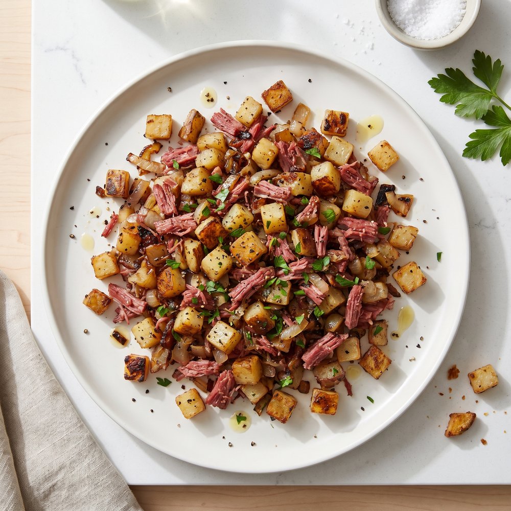 One-Skillet Corned Beef Hash