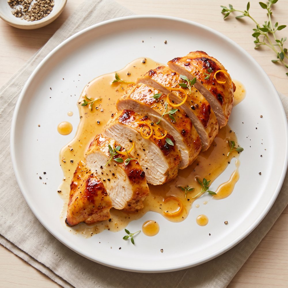 Orange-Honey Curry Chicken