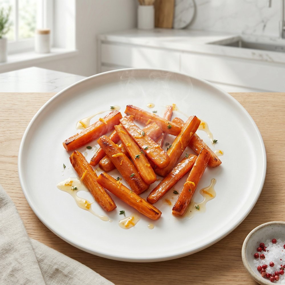 Brandy Glazed Carrots