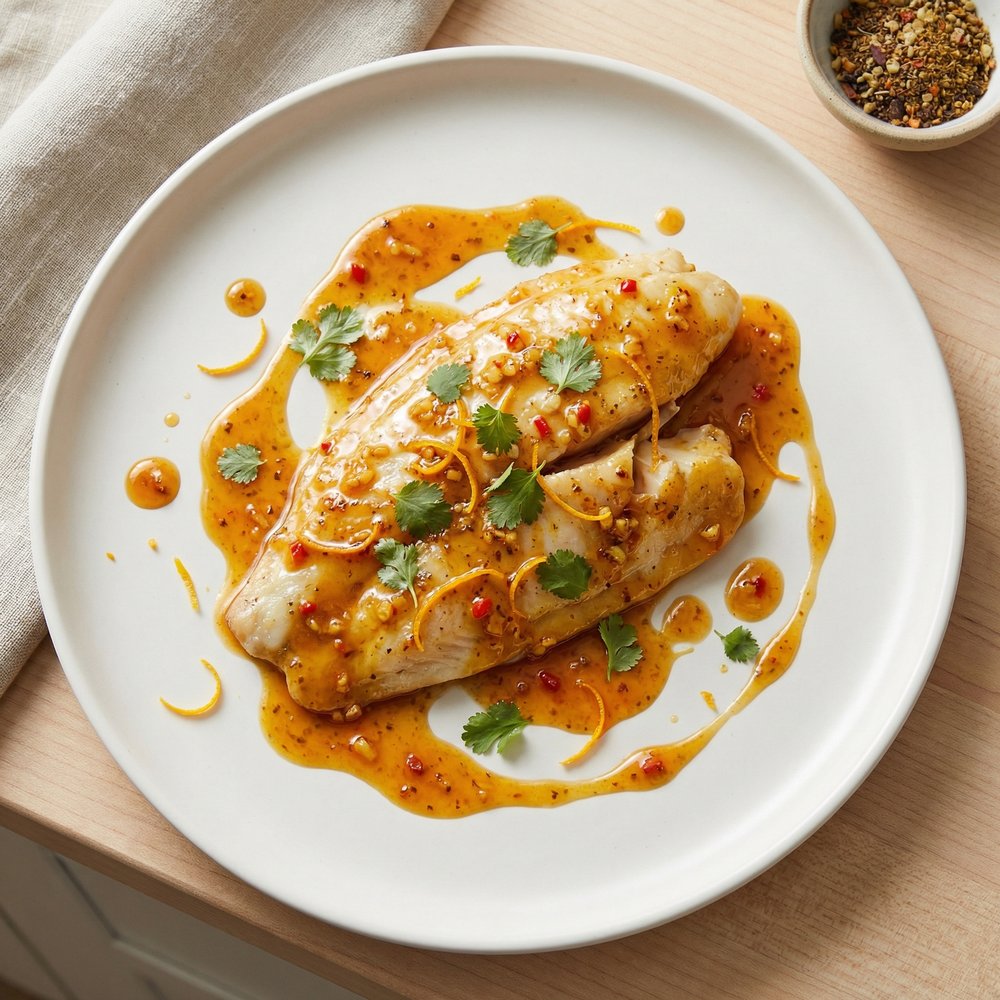 Orange-Curry Swai Fillets